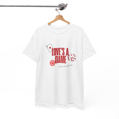 Love's a Game Graphic Tee – Trendy T-Shirt for Teens & Women