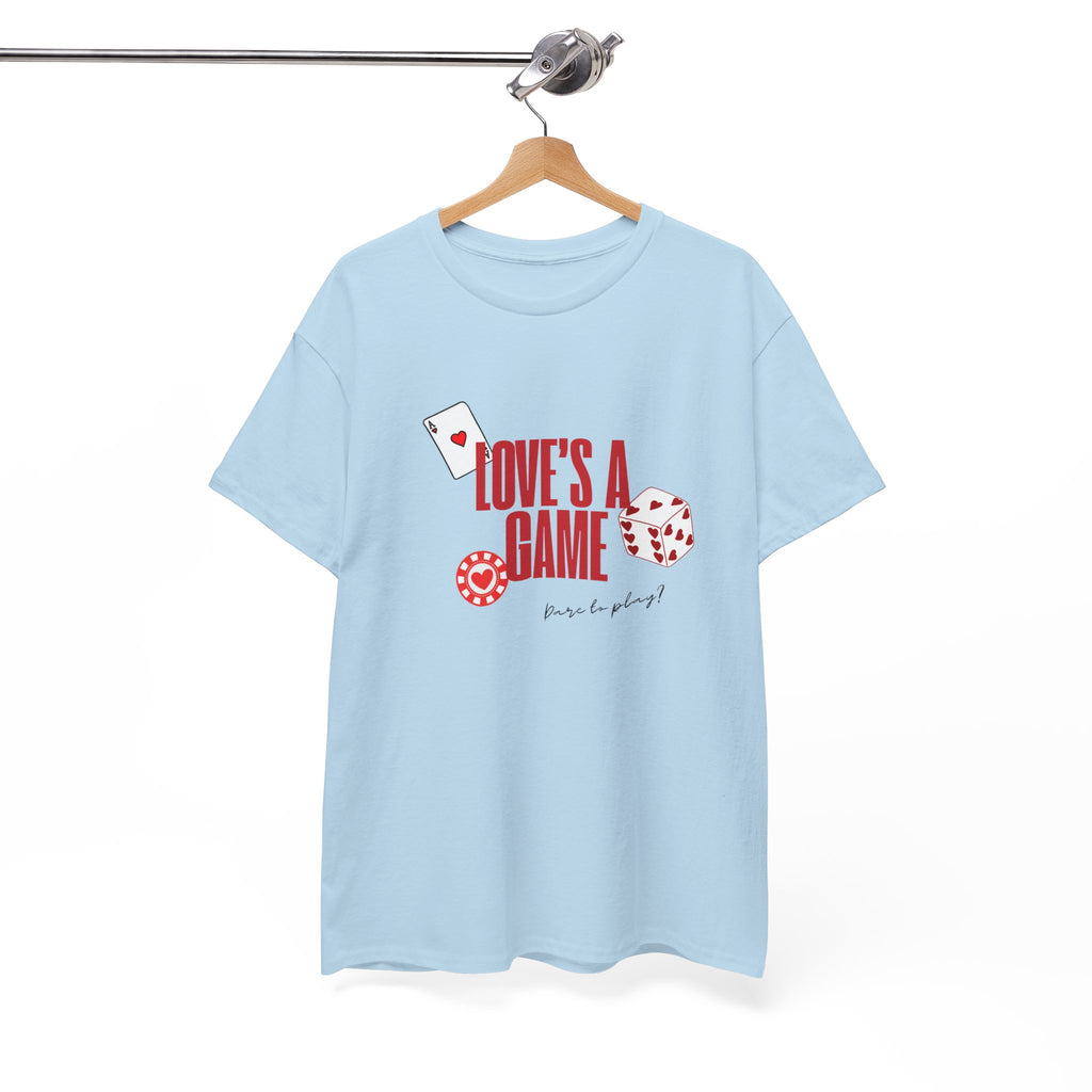"Love's a Game" Graphic Tee, Trendy T-Shirt for Teens & Women – CLUB SASI Streetwear