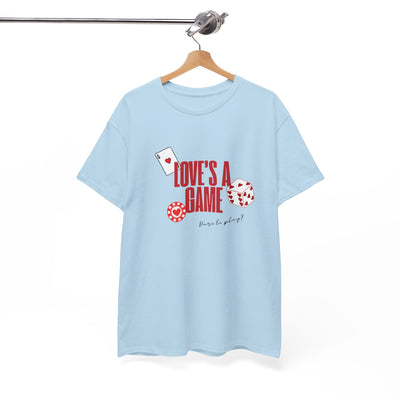 Love's a Game Graphic Tee – Trendy T-Shirt for Teens & Women