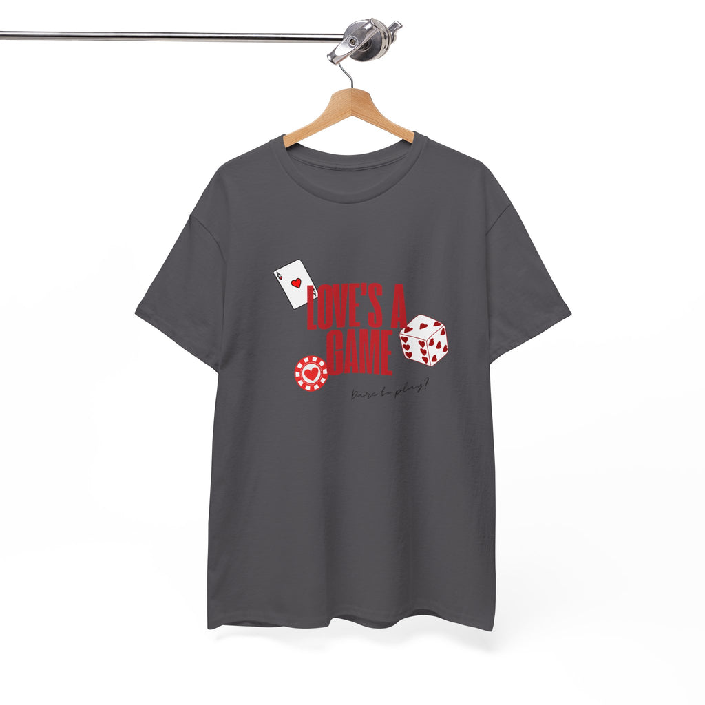 "Love's a Game" Graphic Tee, Trendy T-Shirt for Teens & Women – CLUB SASI Streetwear