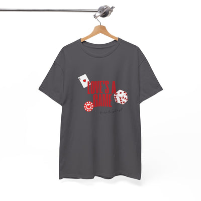 Love's a Game Graphic Tee – Trendy T-Shirt for Teens & Women