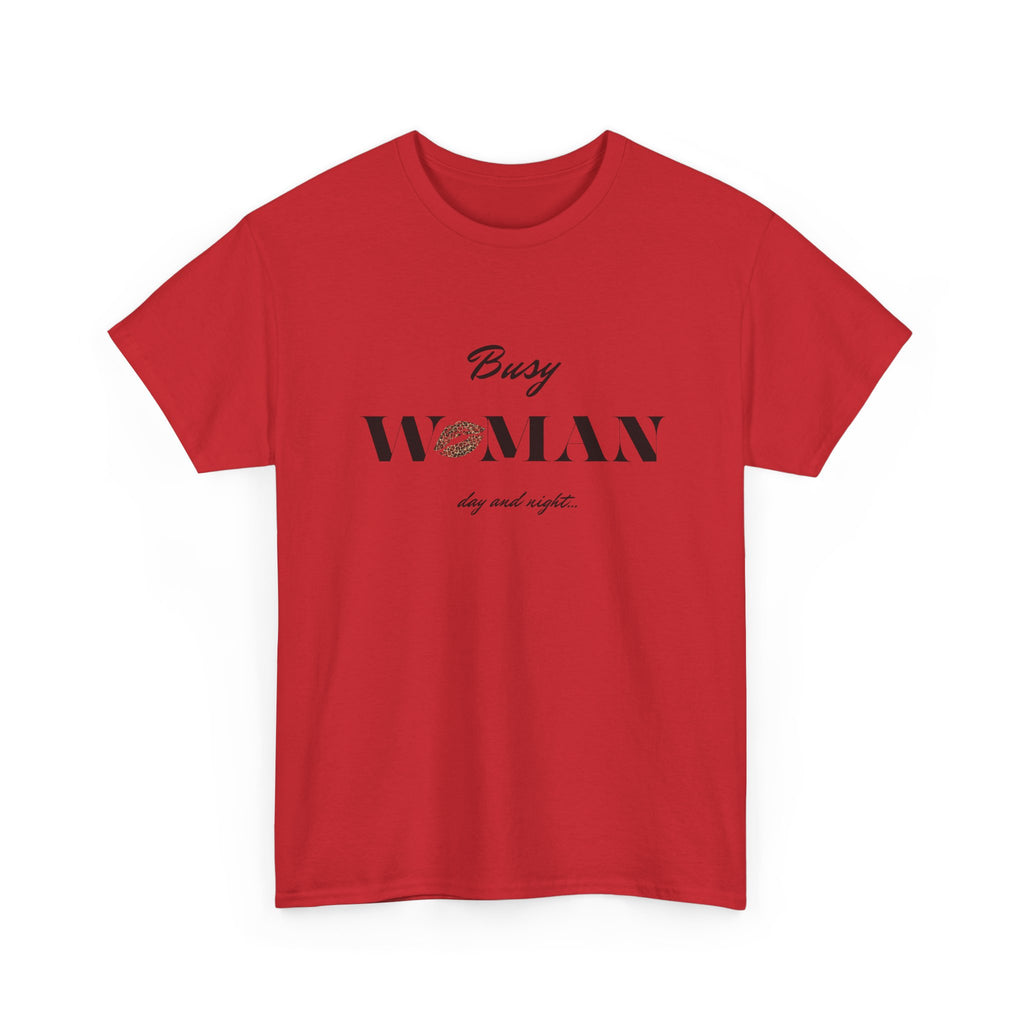 "Busy Woman" Power Tee, Trendy Graphic T-Shirt for Teens & Women – CLUB SASI Streetwear