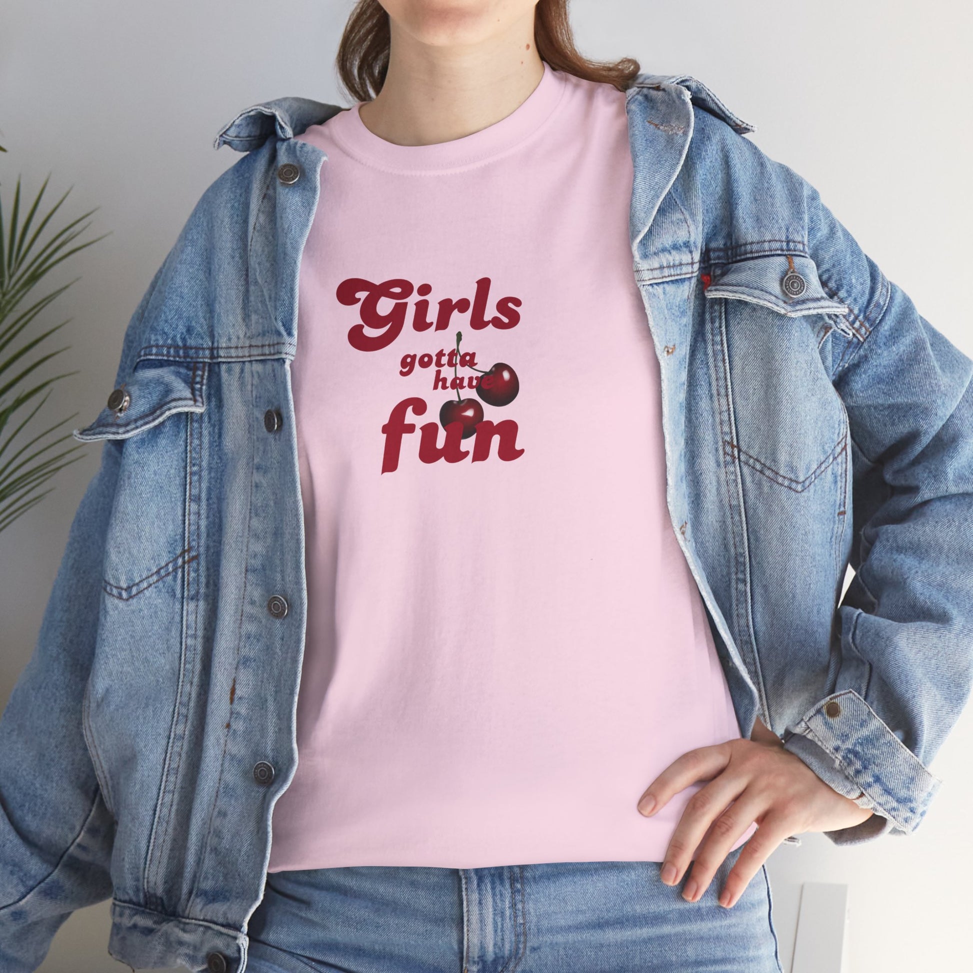 Girls Gotta Have Fun Tee , Graphic Trendy T-Shirt for Teens & Women – CLUB SASI Streetwear