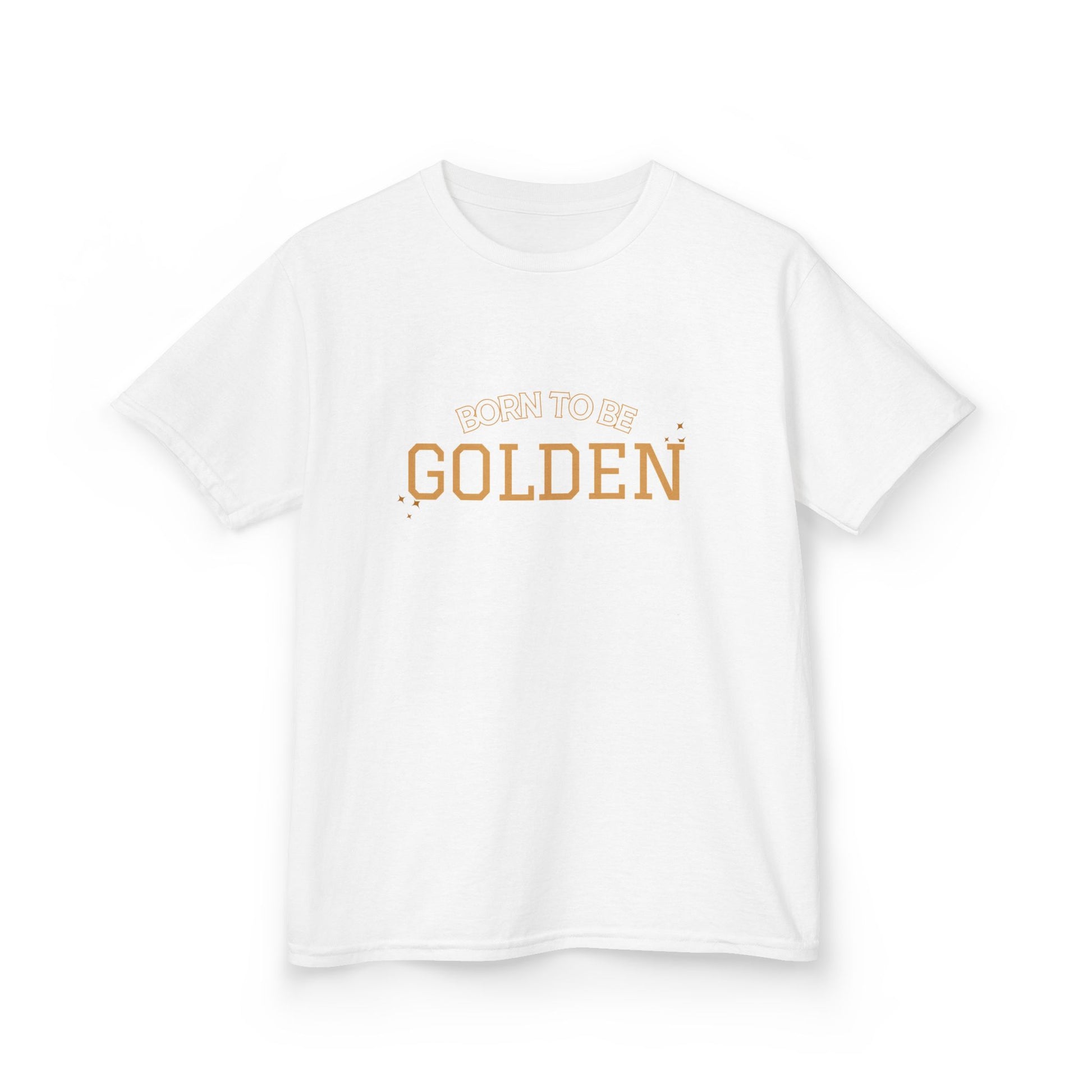 Born to be GOLDEN Kids Tee ✨🌟, SASI SQUAD Girls’ Streetwear T-Shirt – Ages 6–14 Trendy Everyday Top