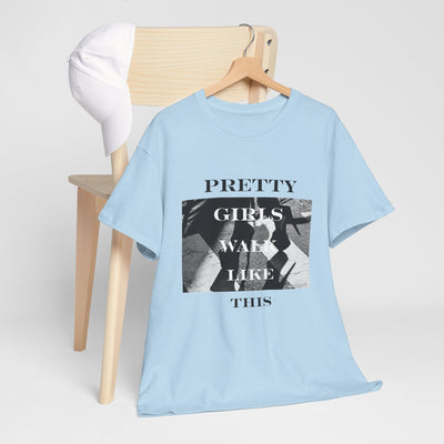 Pretty Girls Walk Like This Tee – Stylish Girls’ Shirt
