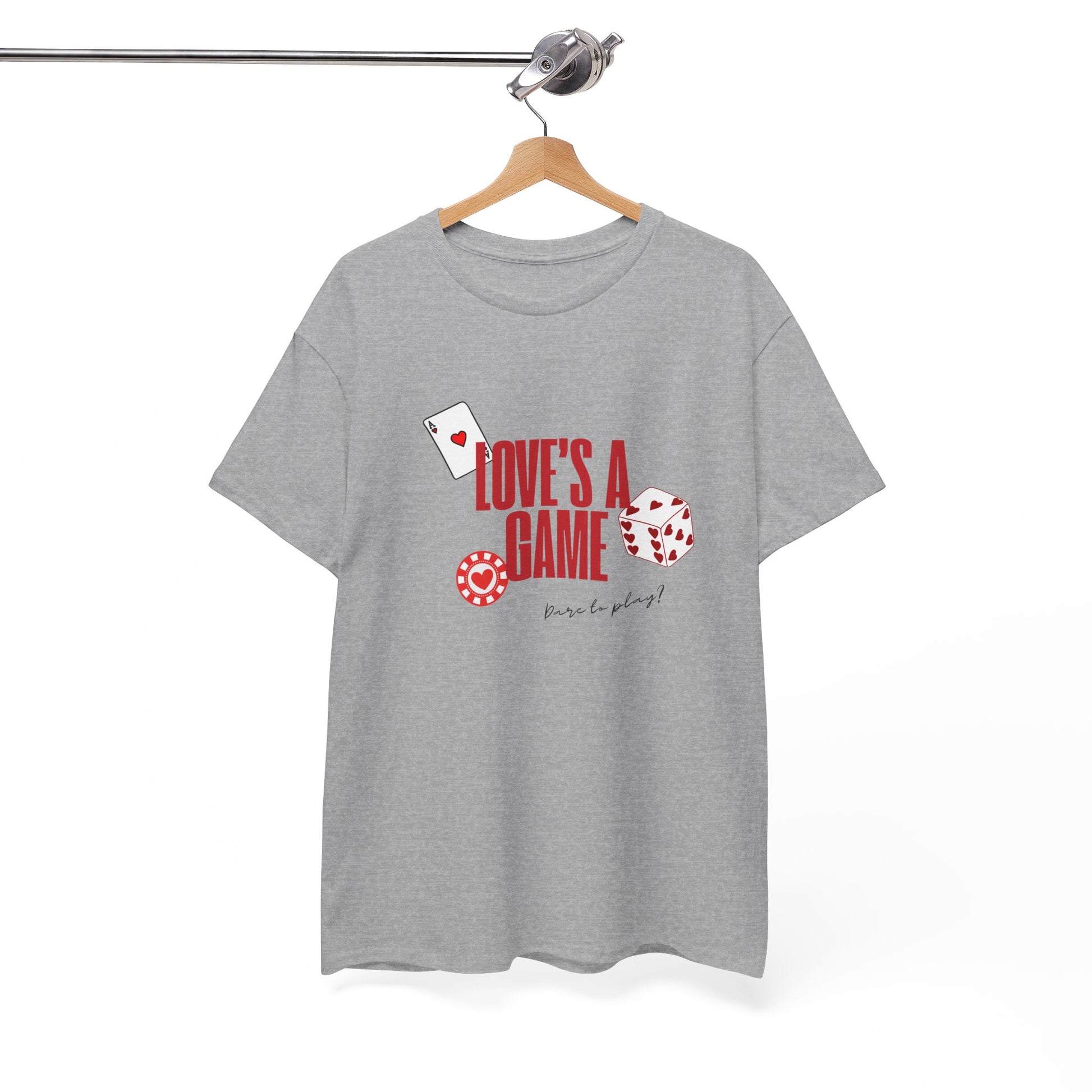 "Love's a Game" Graphic Tee, Trendy T-Shirt for Teens & Women – CLUB SASI Streetwear