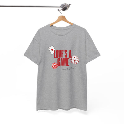 Love's a Game Graphic Tee – Trendy T-Shirt for Teens & Women
