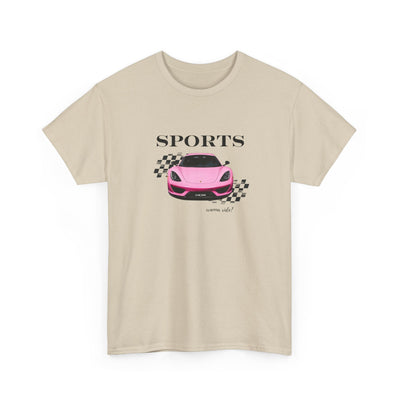  Sports Car Flirt Tee CLUB SASI Streetwear Graphic T Shirt for Teen 