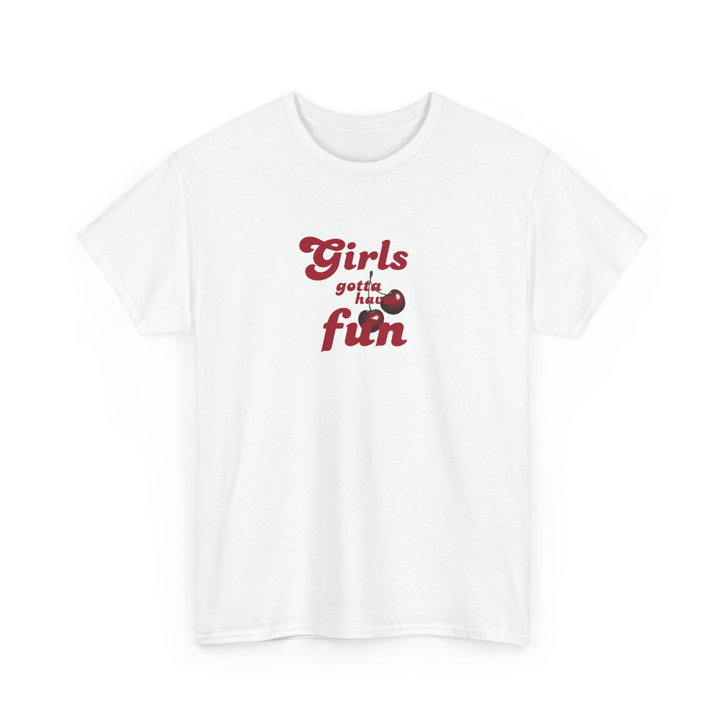 Girls Gotta Have Fun Tee , Graphic Trendy T-Shirt for Teens & Women – CLUB SASI Streetwear
