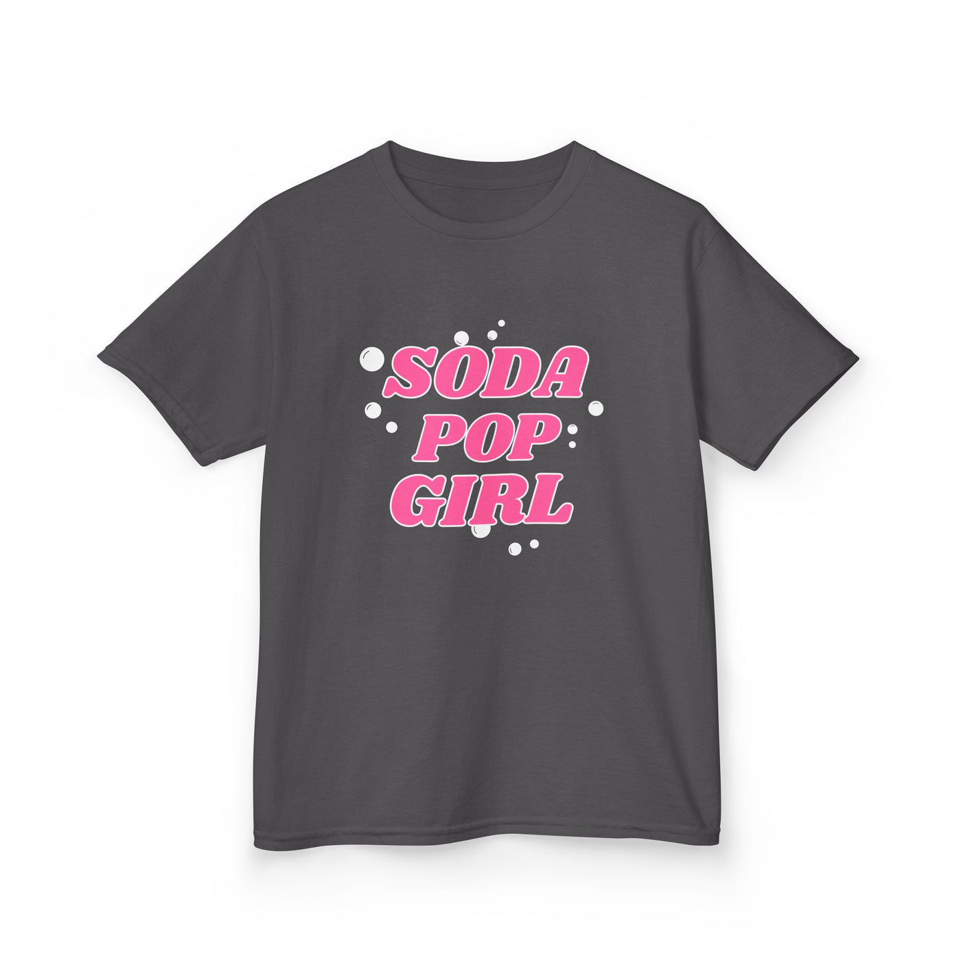 Soda Pop Girl Kids Tee 🥤✨, SASI SQUAD Girls’ Streetwear T-Shirt