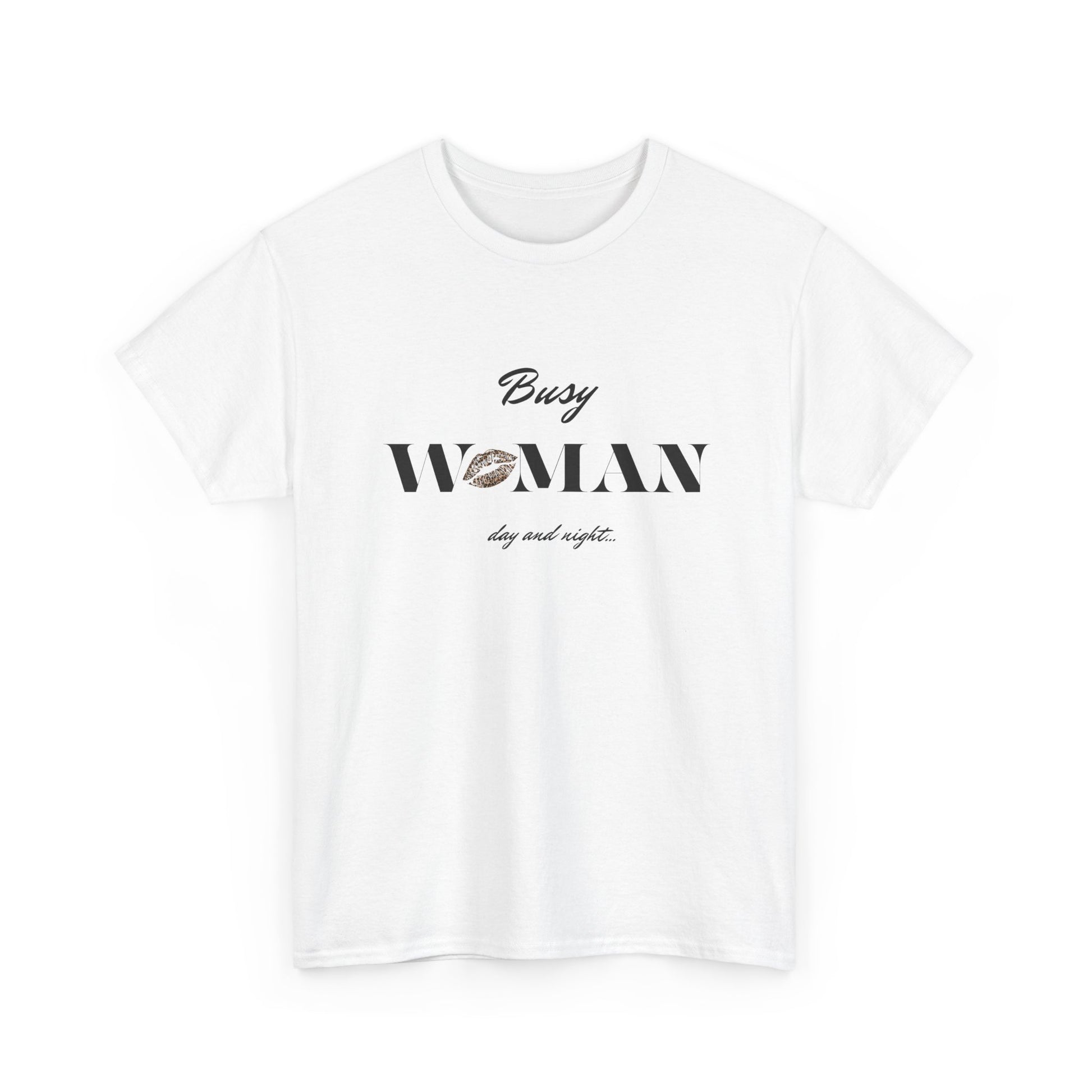 "Busy Woman" Power Tee, Trendy Graphic T-Shirt for Teens & Women – CLUB SASI Streetwear