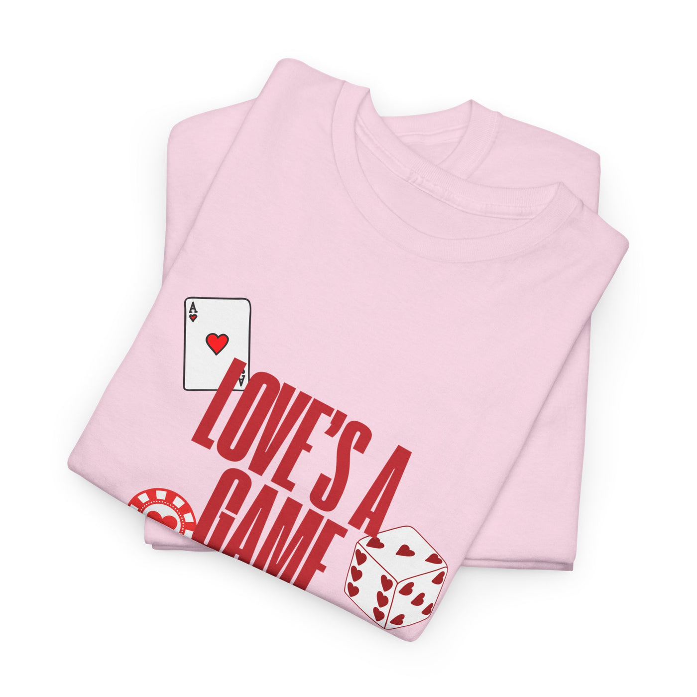 Love's a Game Graphic Tee – Trendy T-Shirt for Teens & Women