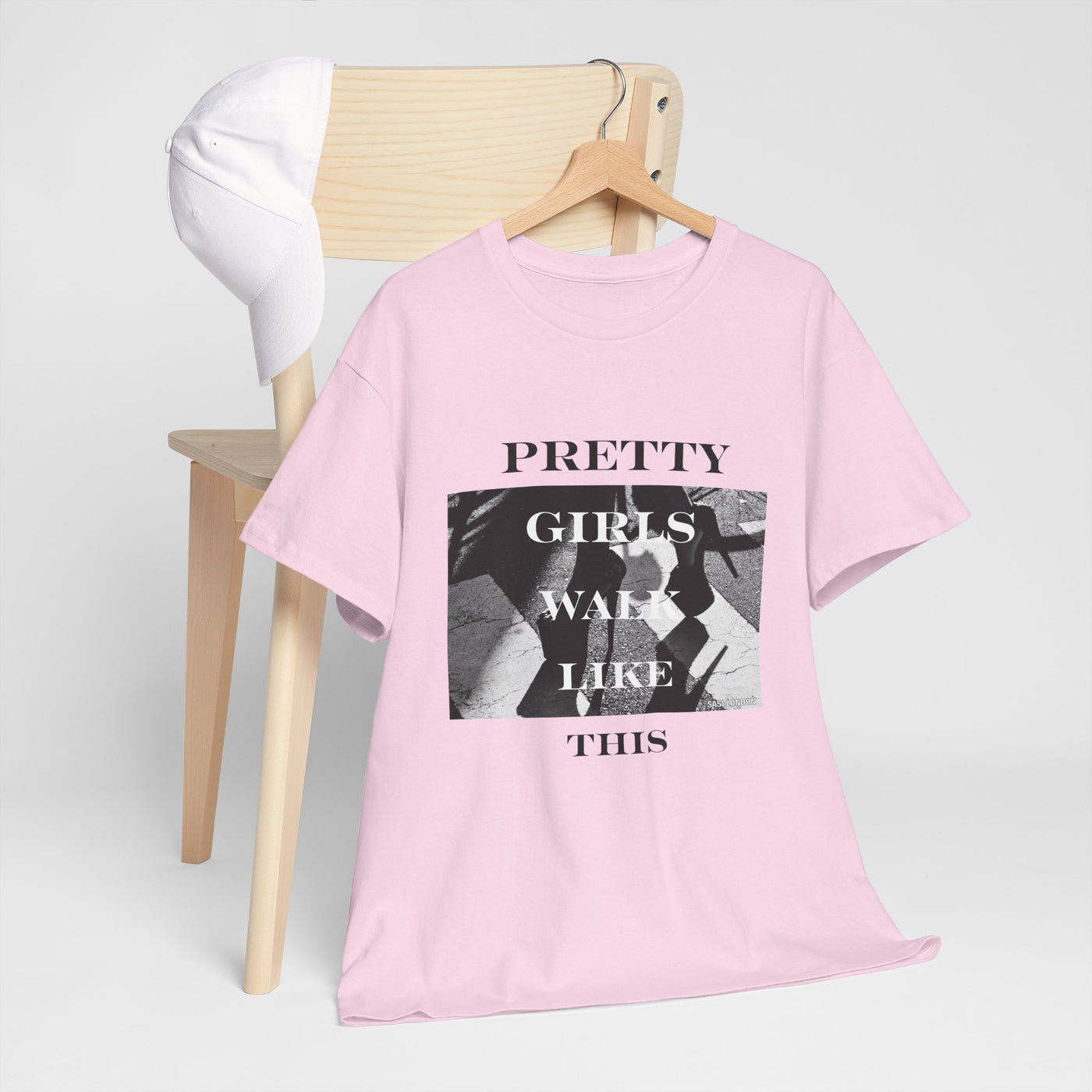 Pretty Girls Walk Like This Tee – Stylish Girls’ Shirt